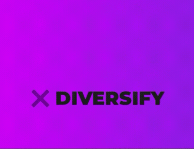 Purple Background X Diversity GIF