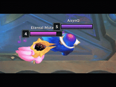 Purple Bar Saying Eternal Mute 5 GIF