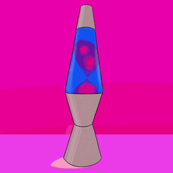 Purple Blue And Pink Lava Lamp GIF