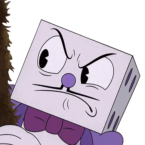 Purple Bow Tie And Nose Character Sticker