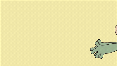 Purple Bunny And Green Frog Hugging GIF