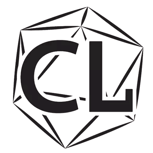 Purple C And Green L Logo Sticker