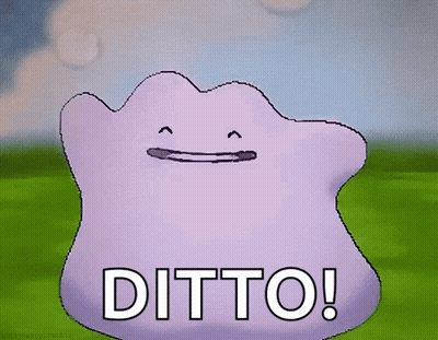 Purple Cartoon Character Ditto GIF