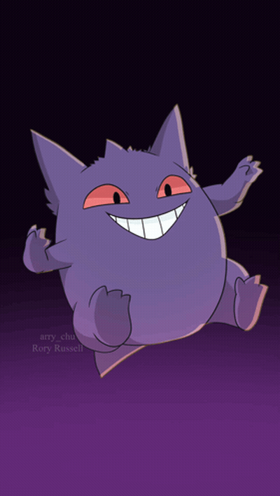 Purple Cartoon Character Rory Russell GIF