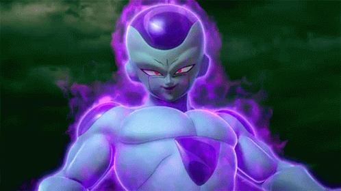 Purple Cartoon Character Standing In Front Of Green Background GIF