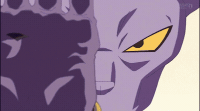 Purple Cartoon Character With Yellow Eye GIF