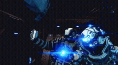 Purple Cartoon Surrounded By Blue Balls Llevala A La Luna Por Mi GIF