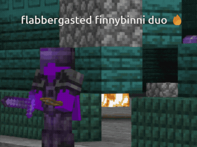 Purple Character Flabbergasted Finnybinni Duo GIF