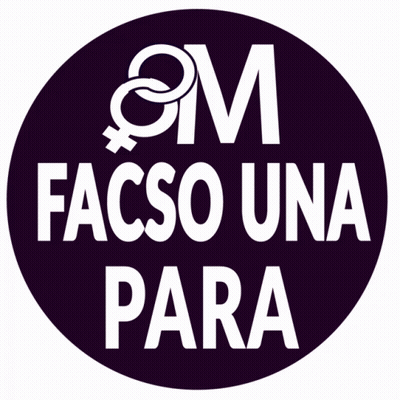 Purple Circle With Number 8 And Female Symbol GIF