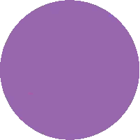 Purple Circle With Red And White Stripes Sticker