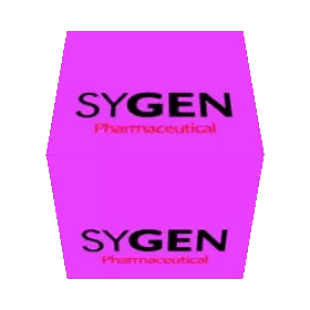 Purple Cube With Sygen Sticker