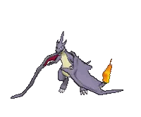 Purple Dragon With Red Wings Sticker
