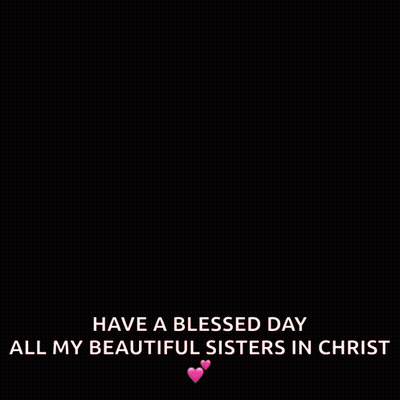 Purple Flowers Have A Blessed Day All My Beautiful Sisters In Christ GIF