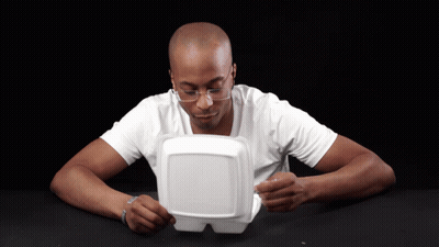 Purple Furry Letter O GIF