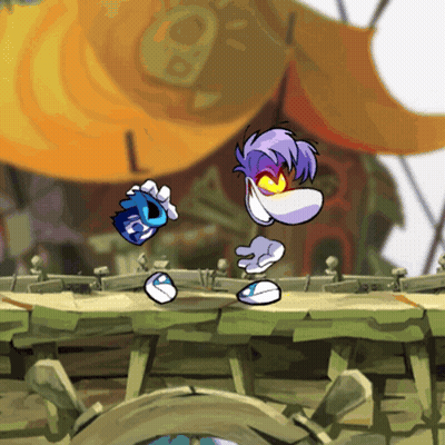 Purple Hair Character Holding Bottle Saying Ice GIF
