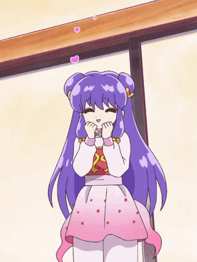 Purple Hand Holding Salt Shaker With Purple Gloves GIF