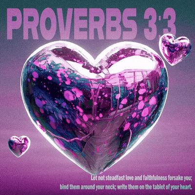 Purple Heart Proverbs 3 GIF