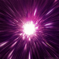 Purple Light Explosion