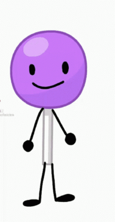 Purple Lollipop Spraying Soda On Itself GIF