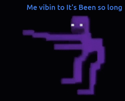 Purple Man Vibin To Its Been So Long GIF