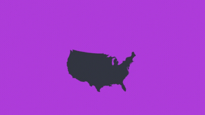 Purple Map Of United States Chambers Lugar 2028 For The People GIF