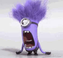 Purple Minion GIF