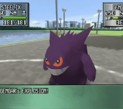 Purple Monster Gemgar Explosion GIF