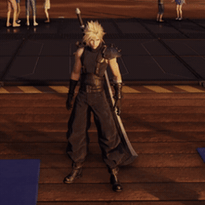 Purple Monster With Horns Number 9 On Blue GIF