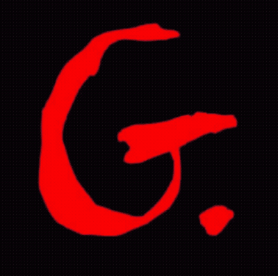 Purple Neon Letter A GIF