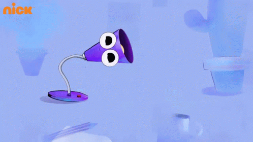 Purple Object With Nick Logo GIF