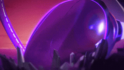 Purple Object With Purple Light GIF