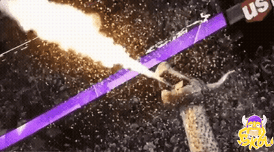 Purple Pencil Saying Us GIF