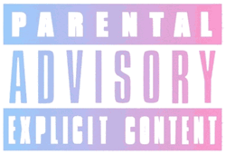 Purple Pink Parental Advisory