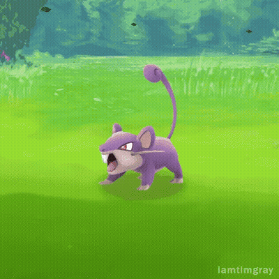 Purple Pokemon Surrounded By Red And White Balls GIF