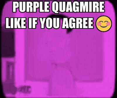 Purple Quagmire Like If You Agree Is Written On A Purple Background GIF