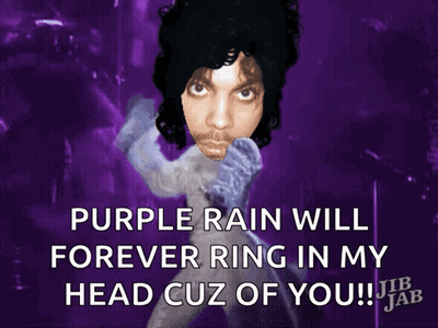 Purple Rain Will Forever Ring In My Head Cuz Of You !! GIF
