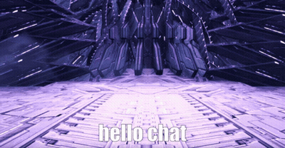 Purple Room Saying Hello Chat