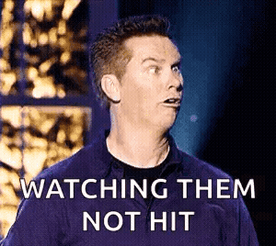 Purple Shirt Man Making Funny Face On Stage GIF