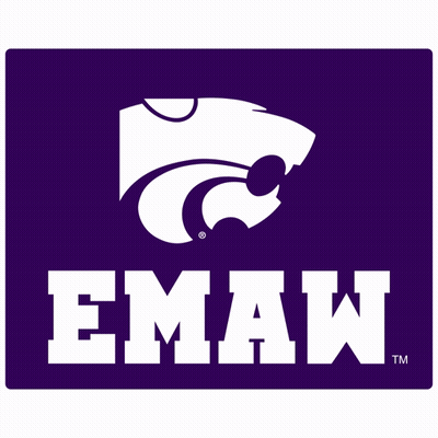 Purple Sign With Word Emaw And Tiger GIF