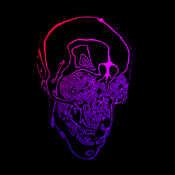 Purple Skull Animation