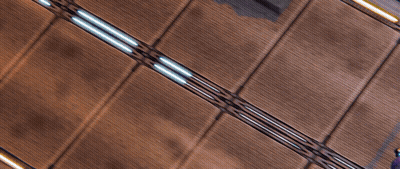 Purple Space Ship With GPRS GIF