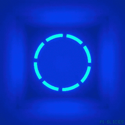 Purple Square With Blue Circle