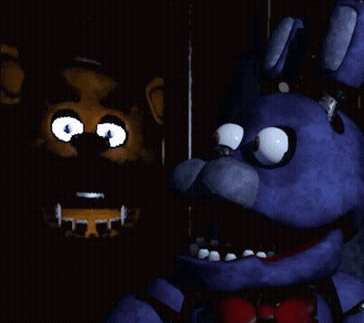 Purple Stuffed Animal Standing Next To Another GIF