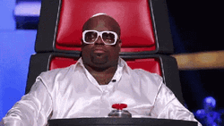 Push The Button Judges Ceelo Green GIF