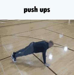 Push Up Boomerang Basketball Court GIF