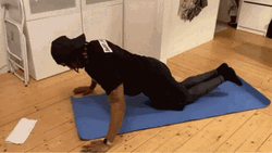 Push Up Chest Workout Exercise GIF