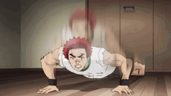 Push Up Glitch Kineshi Hairo GIF