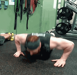 Push Up Gym Stephen Farelly GIF