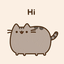 Pusheen Hi GIF