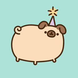 Pusheen Pug GIF